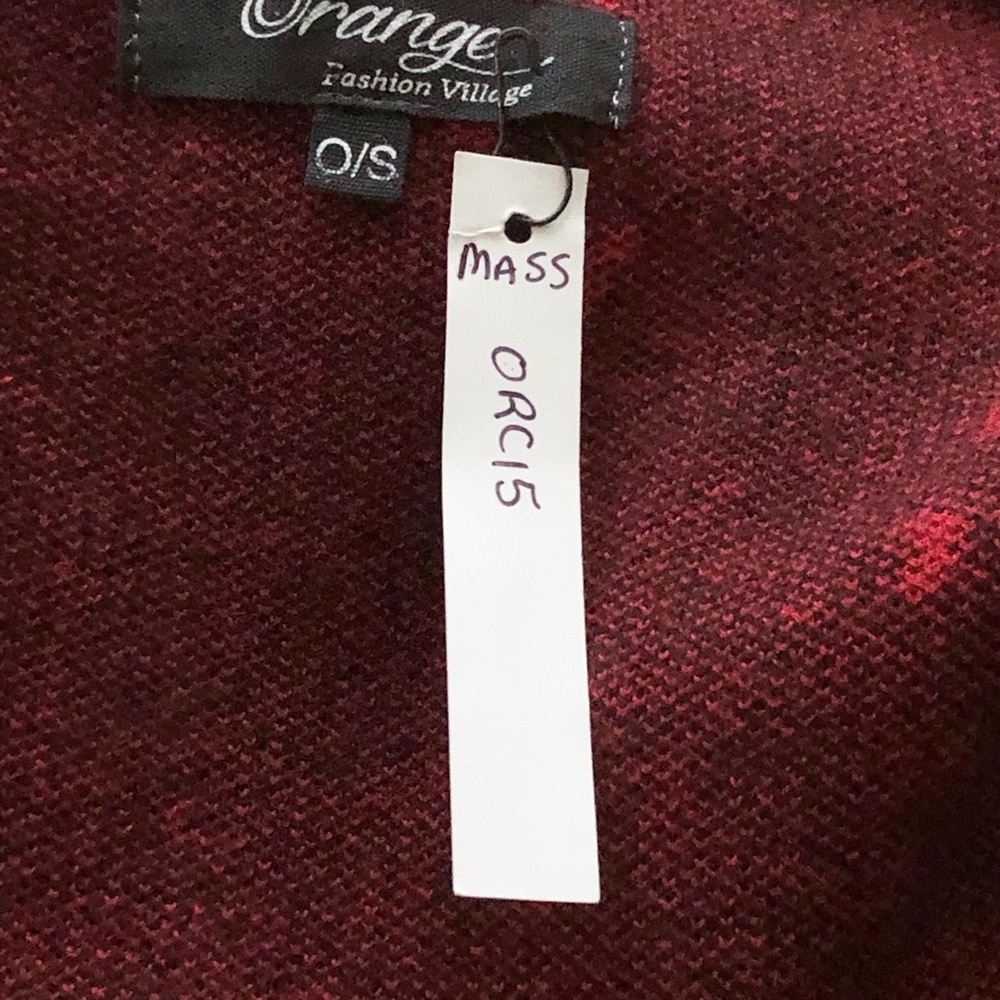 NWT Orange Fashion Village Open Cardigan Jacket - Picture 8 of 10